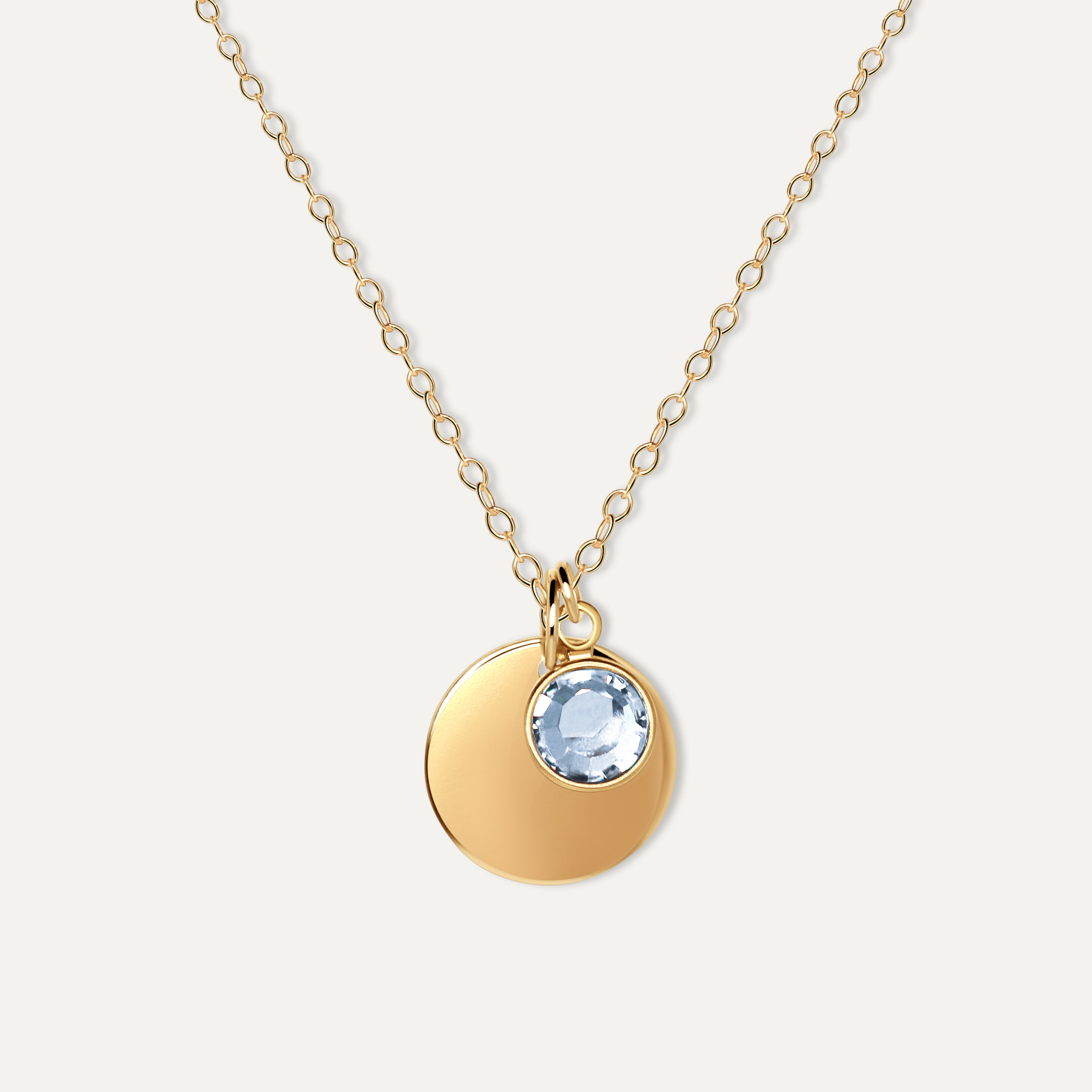Gabi Necklace with birthstone
