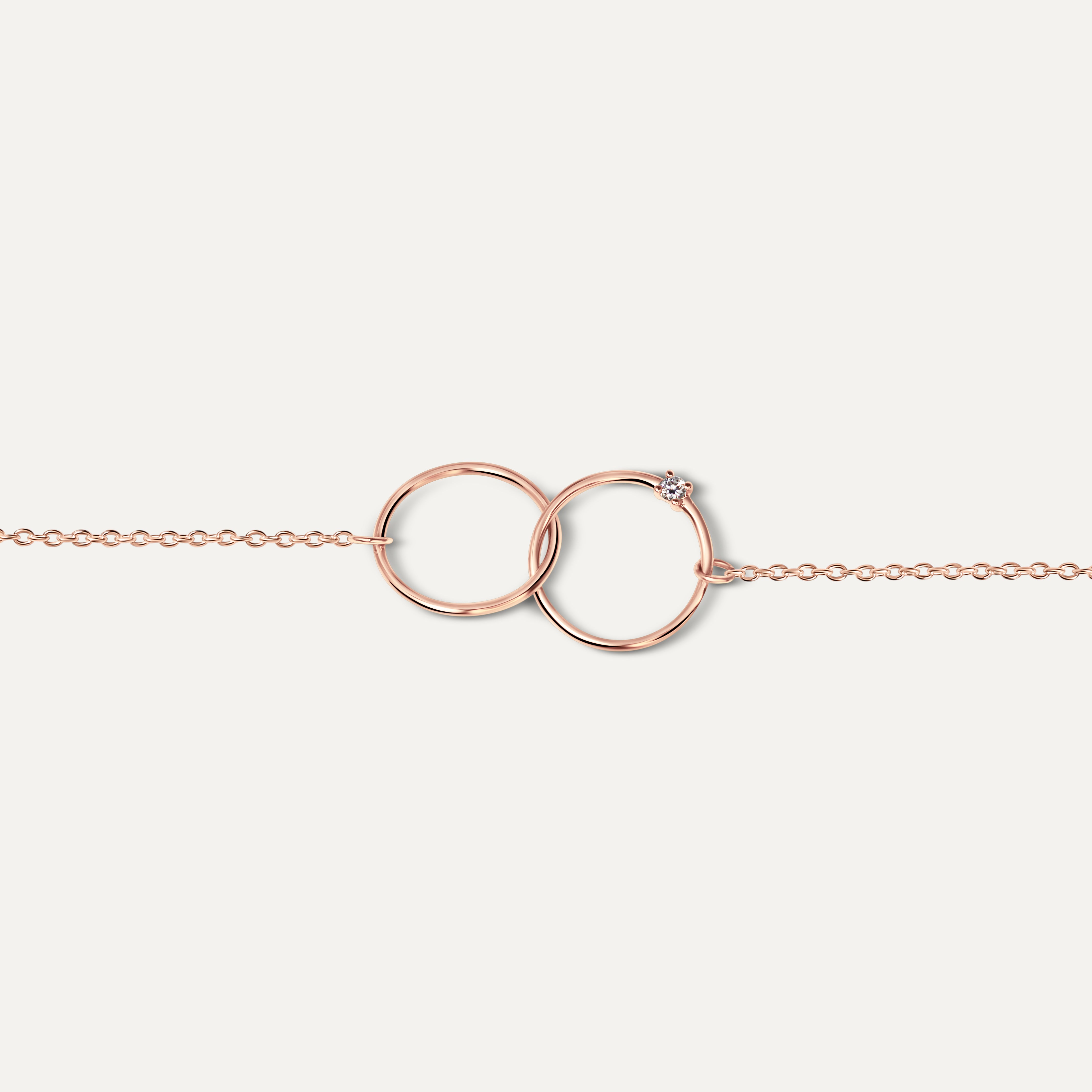 Amelie Gold and Diamond Necklace